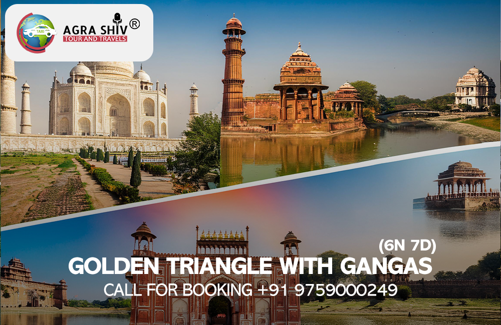 Golden Triangle Tour with Ganges 6N 7D