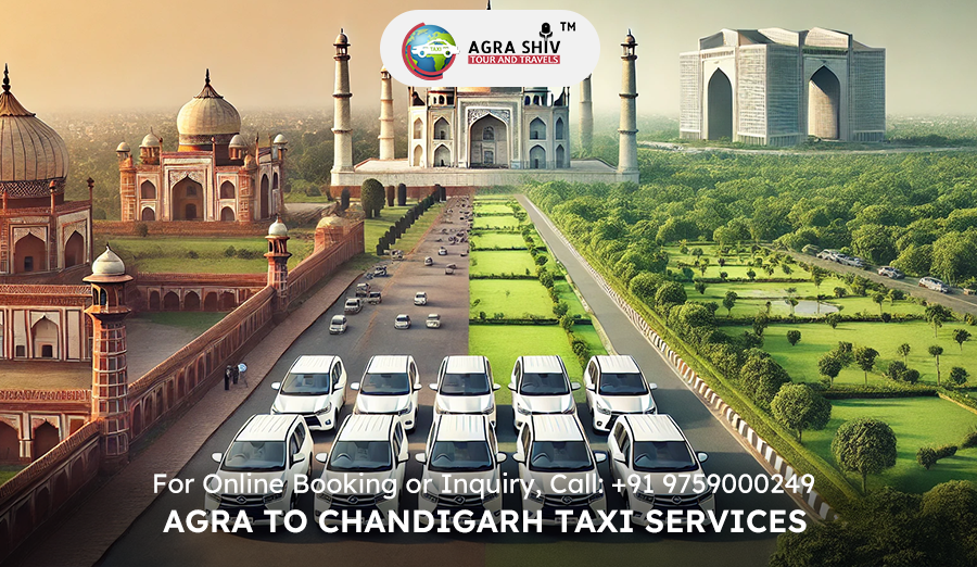 Agra to Chandigarh Taxi